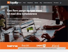 Tablet Screenshot of heyloyalty.com